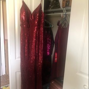 COPY - Sequin evening dress. Long 11/12